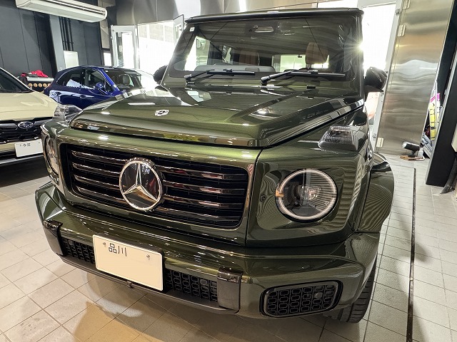 029 1 - トータルカービューティIIC メルセデスベンツ G450d 品川区 セラミックコーティング施工後 完成写真