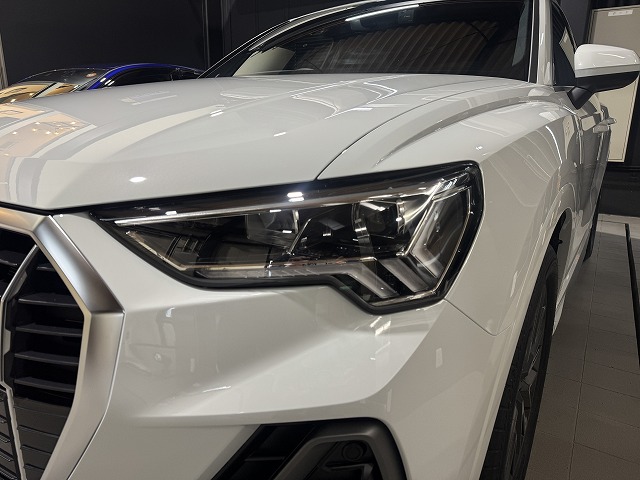 アウディ Q3　浦安市　ガラスコーティング施工後　完成写真