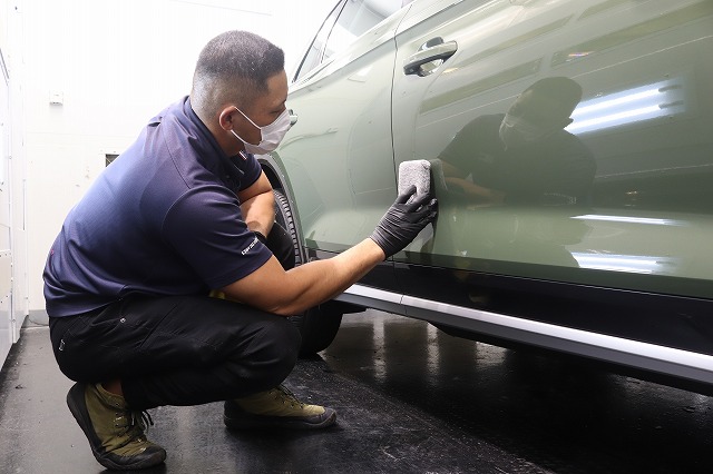 Audi Q5 カーコーティング施工3