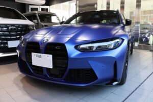 BMW M3ツーリング XPELプロテクションフィルム 施工後