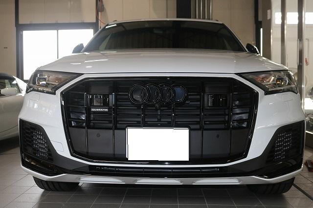 アウディQ7にカーコーティングを施工！東京都世田谷区より