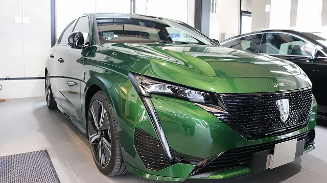 プジョーのカーコーティング業界トップクラス