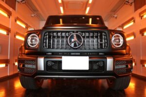 マット塗装のメルセデスベンツGクラスにセラミックプロ9Hコーティング施工♪東京都より