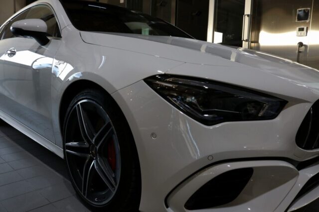 メルセデスベンツAMGにセラミックコーティング施工！東京都世田谷区よりご来店