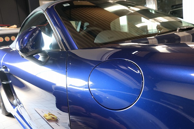 ポルシェ718ボクスターGTS　プロテクションフィルム