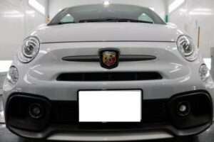 アバルト695エッセエッセ セラミックコーティング 施工中2
