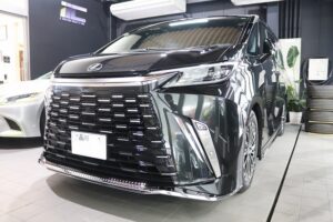 新型レクサスLMにカーコーティング施工 東京都品川区より【SystemX MaxG⁺】