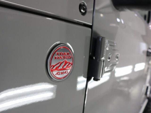 Jeepラングラー クォーツガラスコーティング 施工完了1