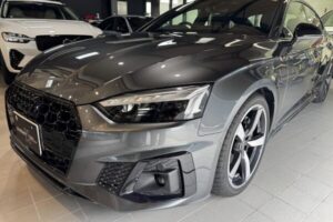 アウディA5にカーコーティングの施工神奈川県鎌倉市よりお越しのお車にSystemX Max