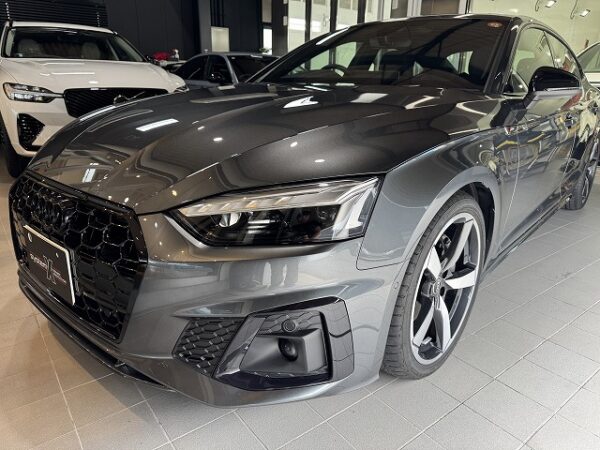 アウディA5にカーコーティングの施工神奈川県鎌倉市よりお越しのお車にSystemX Max