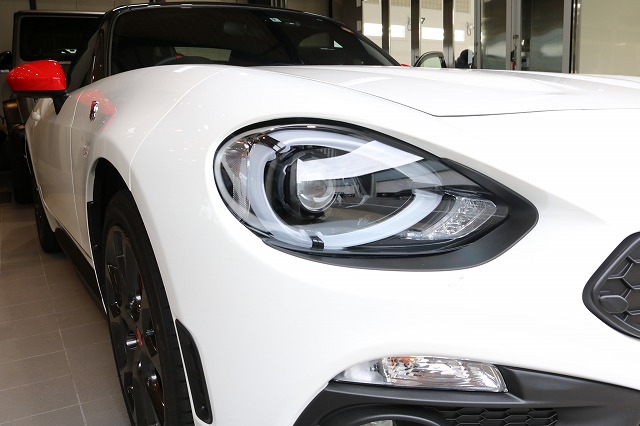 アバルト124スパイダー コーティング 施工完了2 - トータルカービューティIIC アバルト124スパイダー コーティング 施工完了2