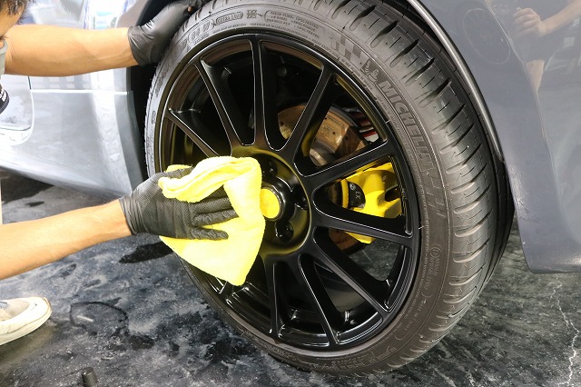 アバルト595 カーコーティング バリタフ1