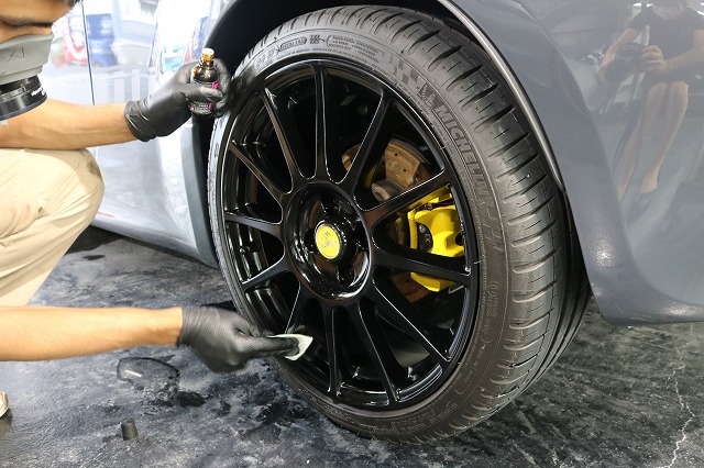 アバルト595 カーコーティング バリタフ2