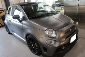 アバルト595 カーコーティング 施工完了