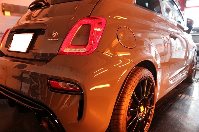 アバルト595ファインラボセラミック 遠赤ブース1