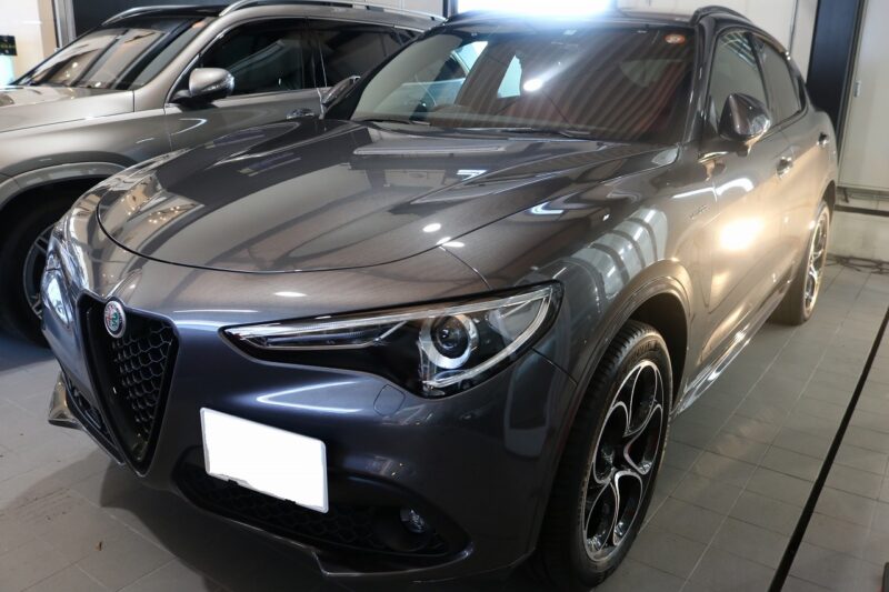 アルファロメオ ステルヴィオ 施工完了2