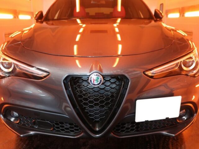 アルファロメオ ステルヴィオ 遠赤ブース - トータルカービューティIIC アルファロメオ ステルヴィオ 遠赤ブース