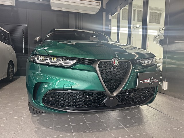 アルファロメオ トナーレ カーコーティング 施工完了