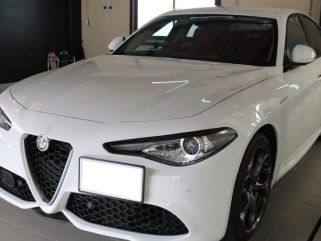 アルファロメオ ファインラボヒールライト施工完了画像