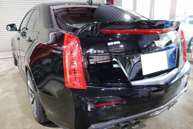 キャデラックATS-V カーコーティング 施工完了 - トータルカービューティIIC キャデラックATS-V カーコーティング 施工完了