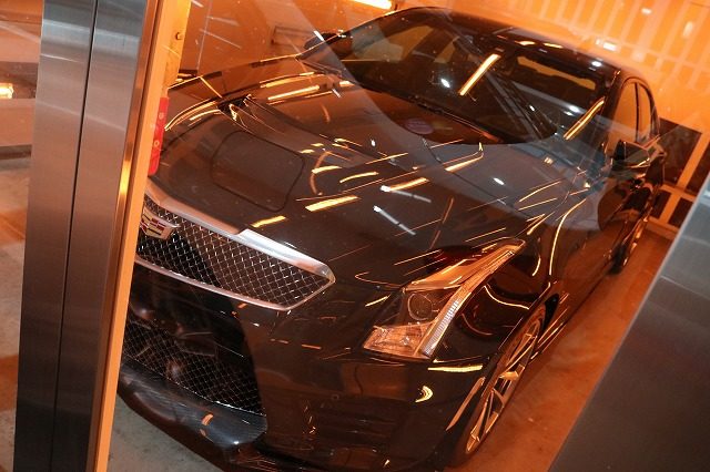 キャデラックATS カーコーティング 遠赤ブース