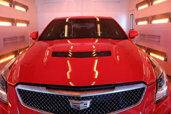 キャデラックATS カーコーティング 遠赤ブース