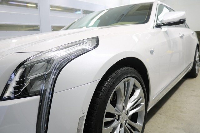 キャデラックCT6 カーコーティング 施工完了2 - トータルカービューティIIC キャデラックCT6 カーコーティング 施工完了2