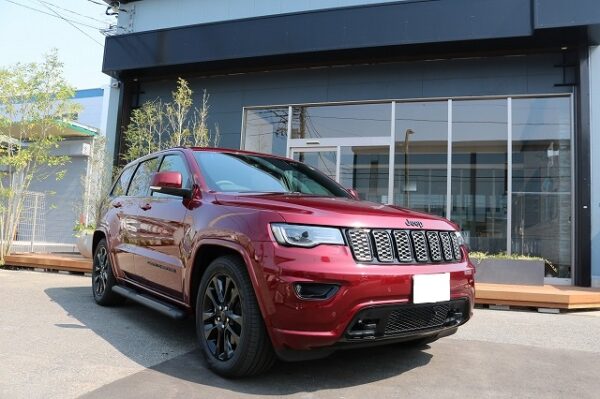 ジープチェロキー カーコーティング 施工完了