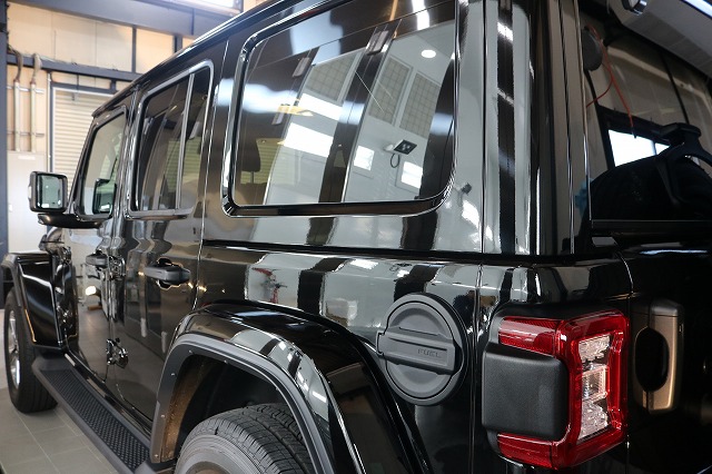 ジープラングラー カーコーティング 施工完了2