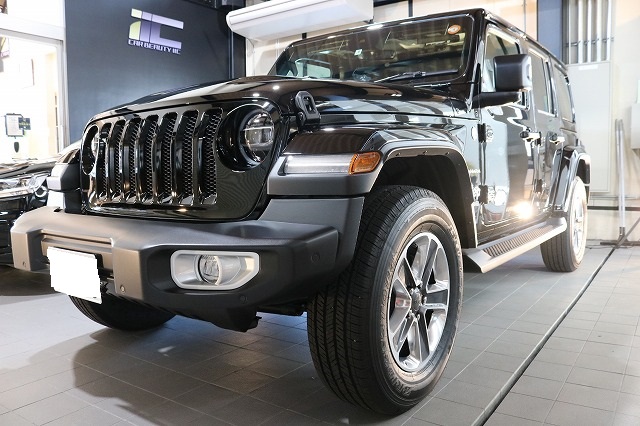 ジープラングラー カーコーティング 施工完了4