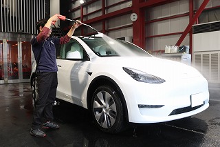 ステラモデルY カーコーティング 洗車 高圧