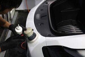 ステラモデルY カーコーティング 研磨