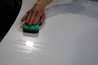ステラモデルY カーコーティング 鉄粉除去2