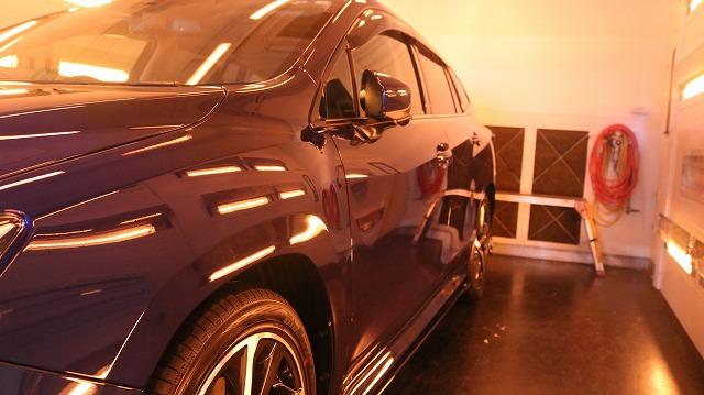 スバルレヴォーグ カーコーティング 遠赤ブース4