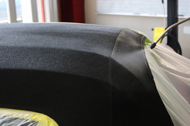 フィアット アバルト124スパイダー 幌コーティング3