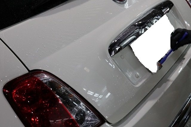 フィアット500 カーコーティング 細部洗浄 - トータルカービューティIIC フィアット500 カーコーティング 細部洗浄