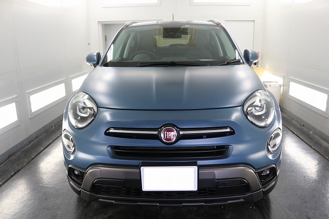 フィアット500X マットコーティング 施工完了