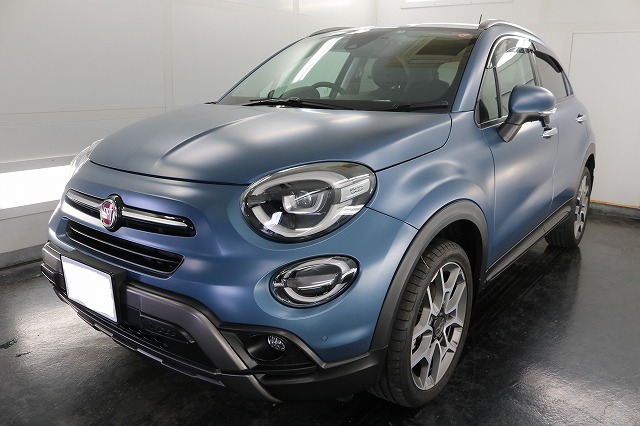 フィアット500X マットコーティング 施工完了3