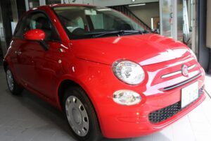 フィアット500にセラミックコーティング 施工完了