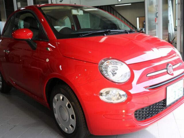 フィアット500にセラミックコーティング 施工完了 - トータルカービューティIIC フィアット500にセラミックコーティング 施工完了