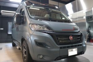 フィアットデュカト プロテクションフィルム 施工完了1