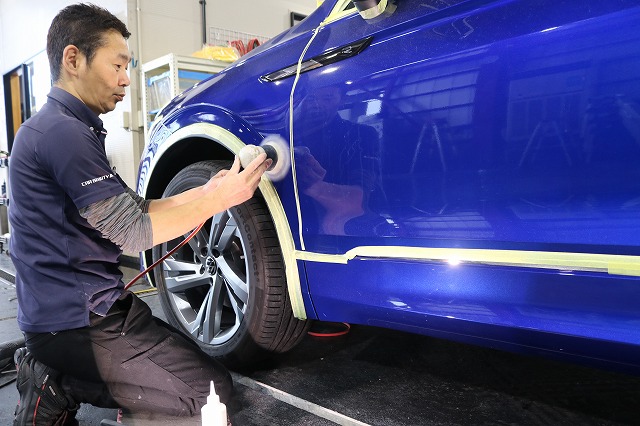 フォルクスワーゲンティグアン カーコーティング 磨き2