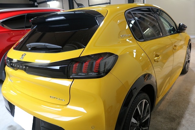 プジョー PPF 施工完了2