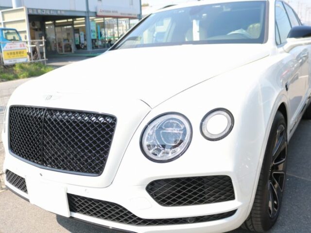 ベントレー プロテクションフィルム 施工完了1