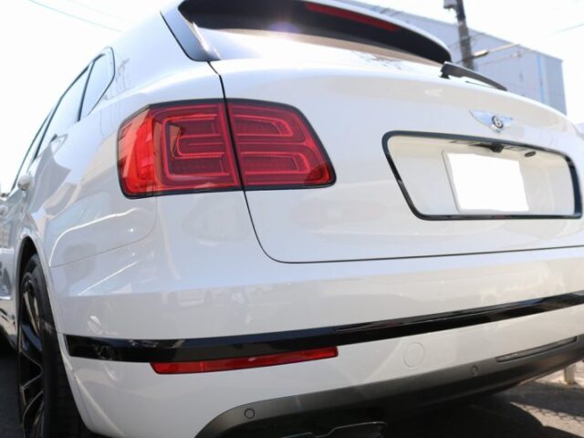 ベントレー プロテクションフィルム 施工完了2