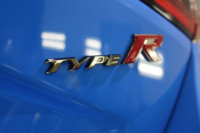 ホンダ シビックタイプR ガラスコーティング エンジンルーム 施工完了5