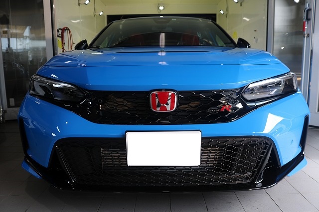 ホンダ シビックタイプR ガラスコーティング 施工完了3