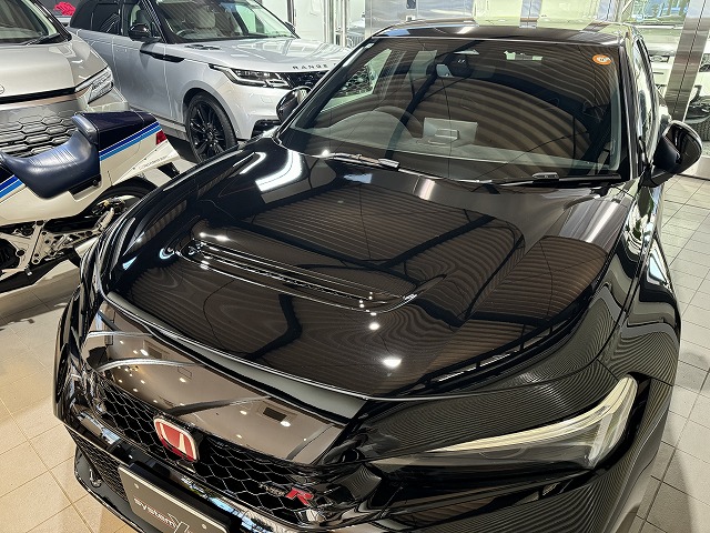 ホンダシビックTypeR カーコーティング 施工完了2