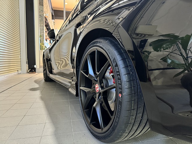 ホンダシビックTypeR カーコーティング 施工完了3