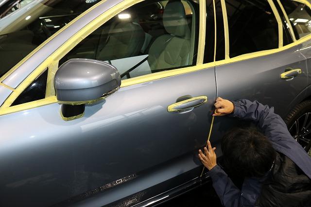 ボルボXC60 カーコーティング 下地処理